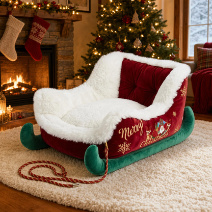 Pawliday Sleigh Bed