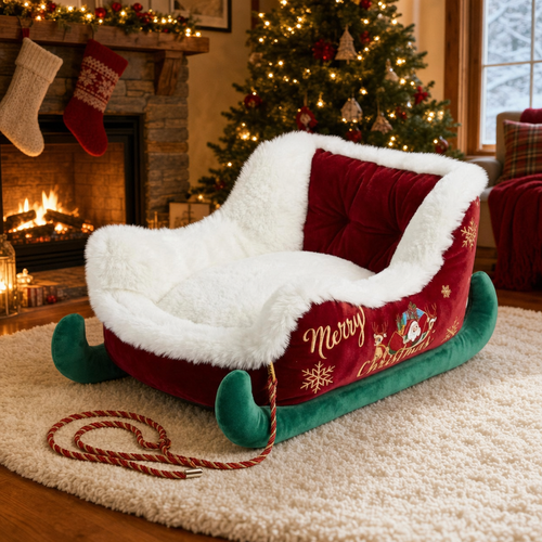 Pawliday Sleigh Bed
