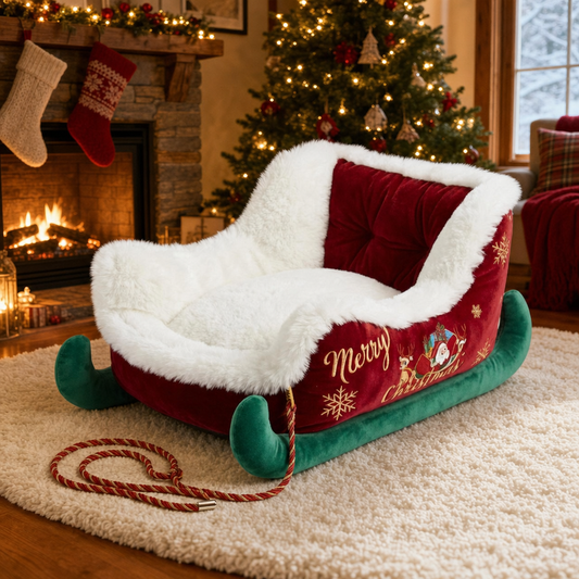 Pawliday Sleigh Bed